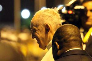 Pope Francis arrives in Maputo, Mozambique on Sept. 4.