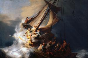 Rembrandt, “Christ in the Storm on the Lake of Galilee”