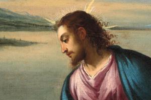 Scarsellino (1550–1620), “Christ and Saint Peter at the Sea of Galilee”