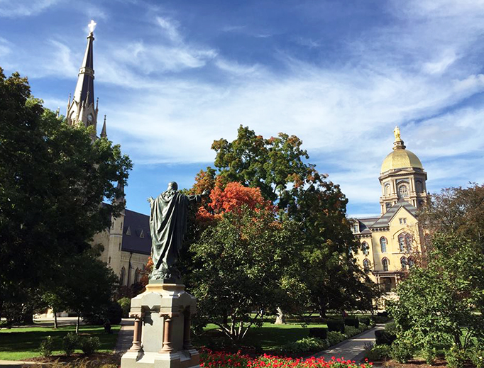 Golden Dome at the University of Notre Dame
