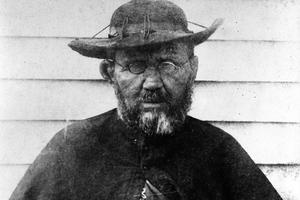  Father Damien, taken in 1889, weeks before his death