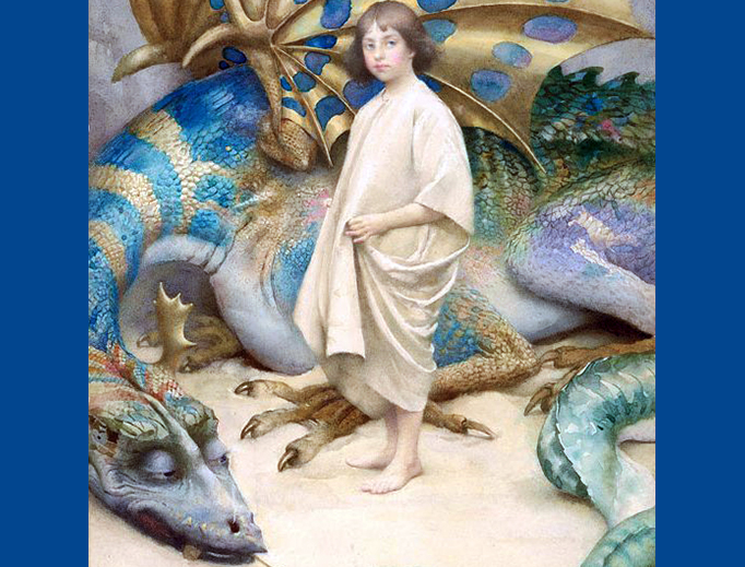 Thomas Cooper Gotch, “Innocence” (1904)