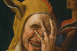 Image credit: "Laughing Fool," By Netherlandish (possibly Jacob Cornelisz. van Oostsanen) [Public domain]