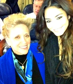 Kathy DiFiore (l), founder of Several Sources Shelters and 'Gimme Shelter' star Vanessa Hudgens.