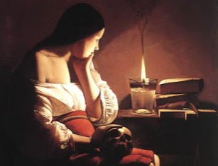 Screenshot of a Cropped Magdalen & Stella Maris Candle