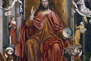 Fernando Gallego, “Cristo Bendiciendo,” c. 1495
