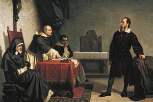 Cristiano Banti, “Galileo Facing the Roman Inquisition,” 1857