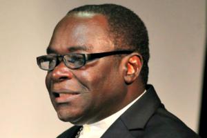 Bishop Matthew Kukah of Sokoto speaks during the Oasis Foundation conference held in Sarajevo June 17.