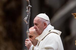 Pope Francis, shown celebrating the Solemnity of the Epiphany Jan. 6, is looking ahead to more reforms, an apostolic constitution and the results of the Vatican investigation into ex-Cardinal Theodore McCarrick. 