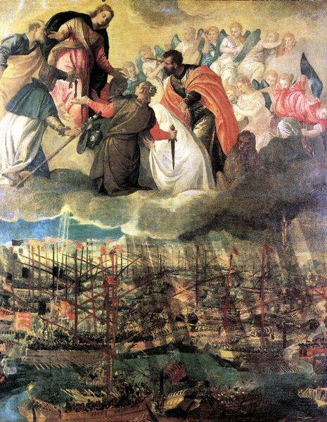 Veronese's "Allegory of the Battle of Lepanto."