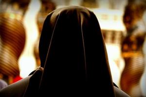Nun at the prayer vigil for consecrated life in St. Peter's Square on Jan. 28, 2016. 