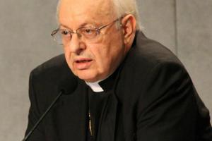 Cardinal Lorenzo Baldisseri, secretary general of the Synod of Bishops