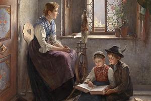 Friedrich Prölß, “In Gedanken”, 1894