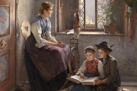 Friedrich Prölß, “In Gedanken”, 1894