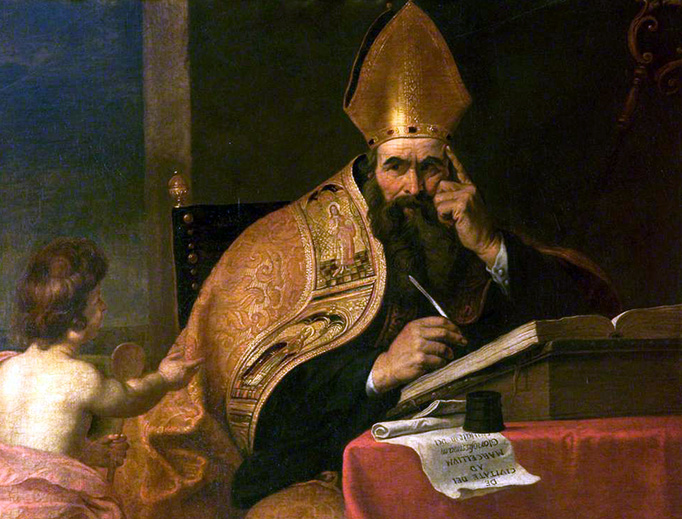 Gerard Seghers (1591–1651), “The Four Doctors of the Western Church: Saint Augustine of Hippo”