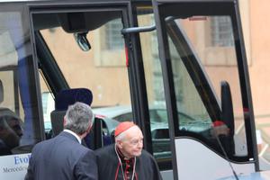Then-Cardinal Theodore McCarrick in Rome in 2013
