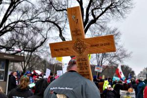 Marchers at the 2019 March for Life, Jan. 18 in Washington, D.C.