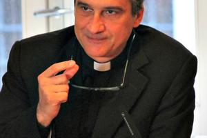 Msgr. Dario Viganò, the head of the Vatican Secretariat for Communications