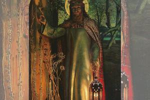 William Holman Hunt, “The Light of the World,” c. 1851-1852