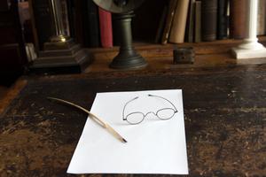 The desk of John Henry Newman at Birmingham Oratory