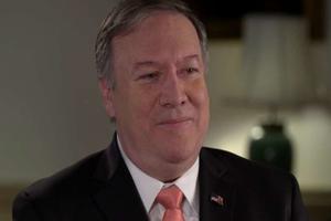 U.S. Secretary of State Mike Pompeo during an interview with EWTN Pro-Life Weekly.