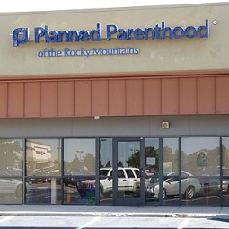 Planned Parenthood of the Rocky Mountains office in Aurora.