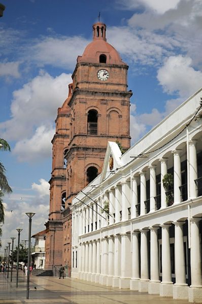 Metropolitan Cathedral of Santa Cruz de la Sierra, Bolivia.