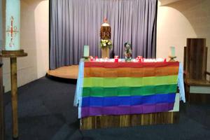 Chapel of the University of Malta in May