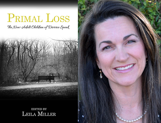 Author Leila Miller and the cover of her latest book.