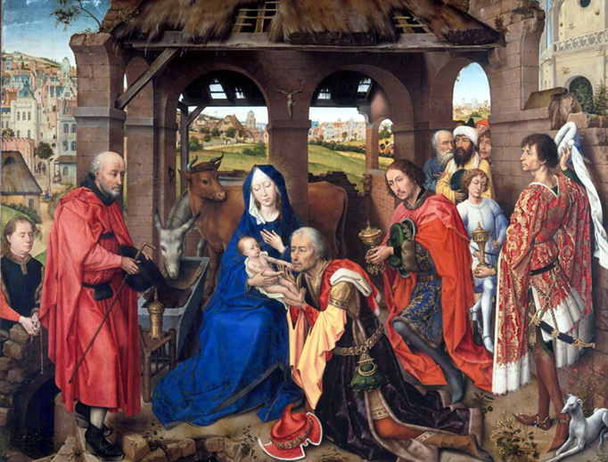 Rogier van der Weyden, “Saint Columba Altarpiece”, c. 1455