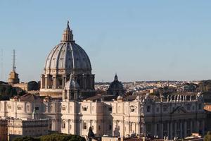 A view of St. Peter's Basilica in Vatican City Jan. 25, 2015.
