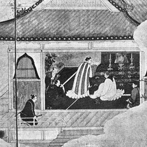 A 16th- to 17th-century depiction of a Mass offered in Japan.
