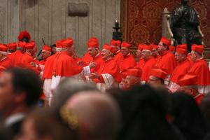 Pope Francis elevates 17 new cardinals during the November 19, 2016 consistory in St. Peter's Basilica.