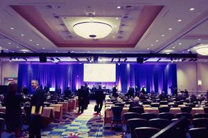 An image of Day 2 of 'USCCB18' as it was about to begin.