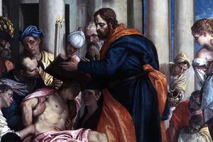 Paolo Veronese, “St. Barnabas Healing the Sick”, c. 1566