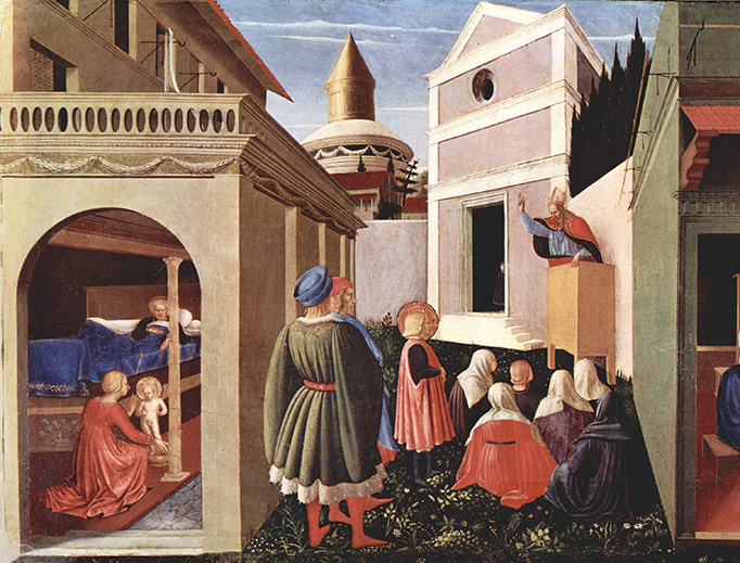 Fra Angelico, “St. Nicholas of Bari,” c. 1437