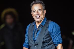 Bruce Springsteen performs at Roskilde Festival 2012.
