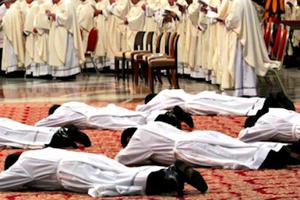 Ordinations in St. Peter’s Basilica on May 11.
