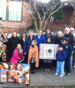 Alabama pro-lifers celebrate the shuttering of the Birmingham Planned Parenthood business.  
