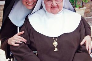 Mother Angelica's sisters, including the newest six nuns