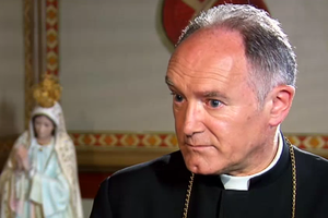 Bishop Bernard Fellay, superior general of the Society of St. Pius X.