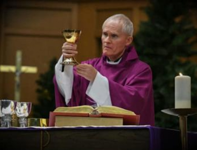 Bishop Mark Brennan. 