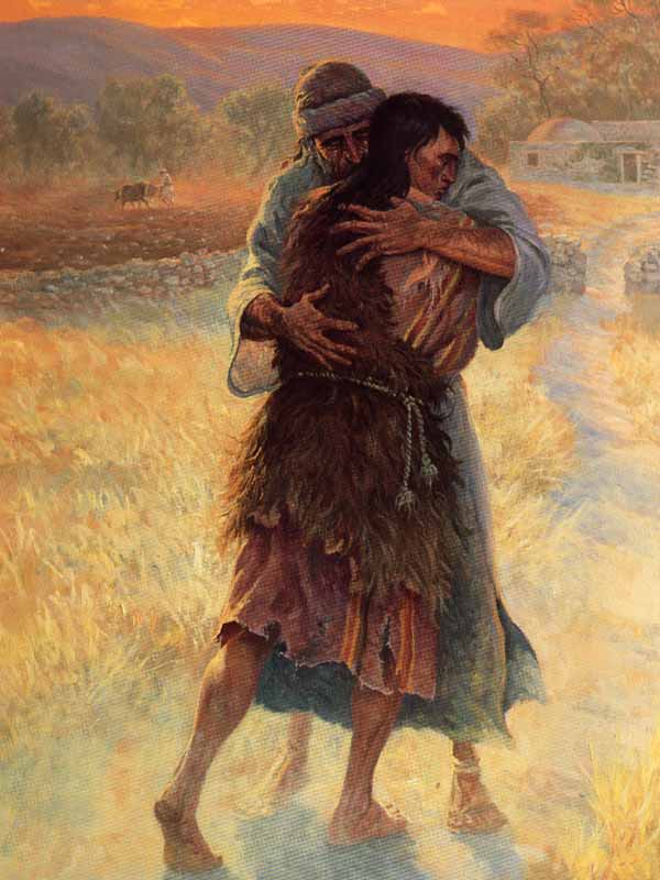 parable of the prodigal son story with pictures