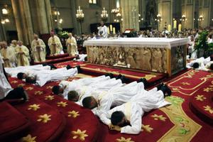 Priestly ordinations.