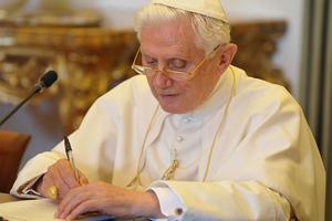 Pope Emeritus Benedict XVI in 2010