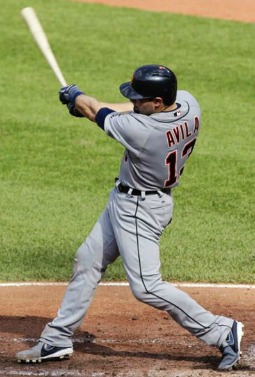 Detroit Tigers catcher Alex Avila