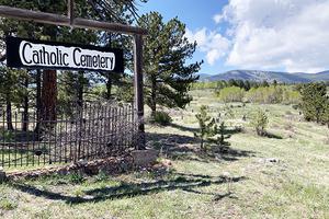 The 19th-century cemetery in Central City, Colorado.