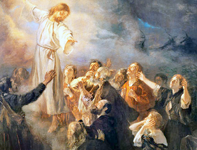Uhde, “The Ascension of Christ”, 1897 (via Wikimedia Commons)