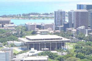 Hawaii, state Capitol shown, legalized physician-assisted suicide April 5, a year after a previous legislative attempt. 
