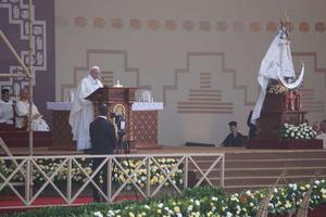 Pope Francis celebrates Mass Jan. 20.